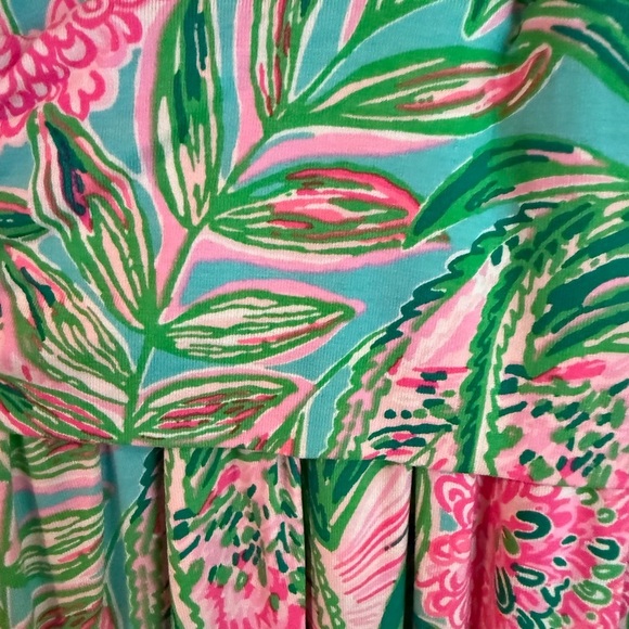 Lilly Pulitzer Parigi Romper Size Large EUC - Picture 4 of 5